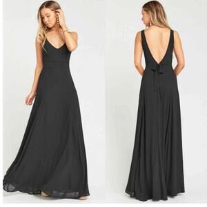 Show Me Your MuMu Black Maxi Dress